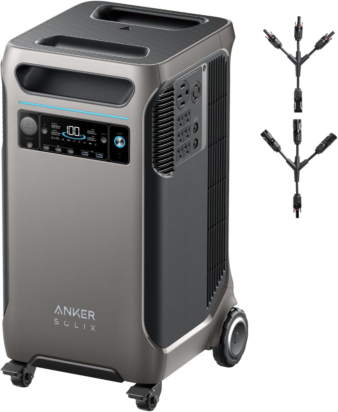 Anker SOLIX F3800 vs EcoFlow DELTA Pro Ultra: the two 240 V portables, one spec sheet each